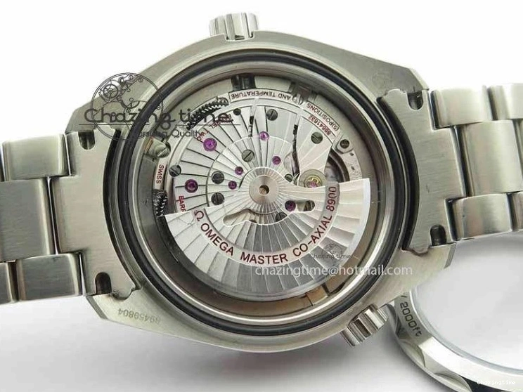 0211 Stretchable Planet Ocean 2016 43.5mm SS OM 1:1 Best Edition Gray Dial On SS Bracelet A 8163